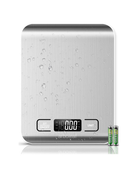 Escala de Cocina Digital Arboleaf 10kg Acero Inoxidable