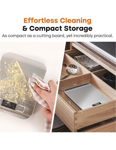 Escala de Cocina Digital Arboleaf 10kg Acero Inoxidable