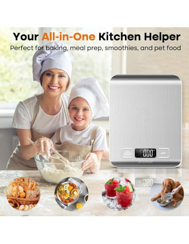 Escala de Cocina Digital Arboleaf 10kg Acero Inoxidable