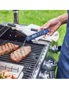 Termómetro Digital de Carne HENCKELS BBQ, Sonda Plegable, Pantalla Retroiluminada 2