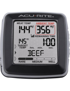 Termómetro Digital de Carne AcuRite 01185M Inalámbrico 0.1C 2