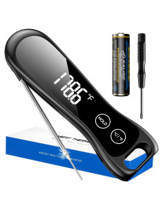 Termómetro Digital para Carne Genérico IP67 Pantalla LED 180