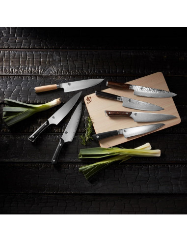 Cuchillo de Chef Shun Sora 20 cm Acero VG10 Forjado