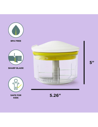 Picador Manual de Alimentos Chef'n VeggiChop 0.9L Blanco