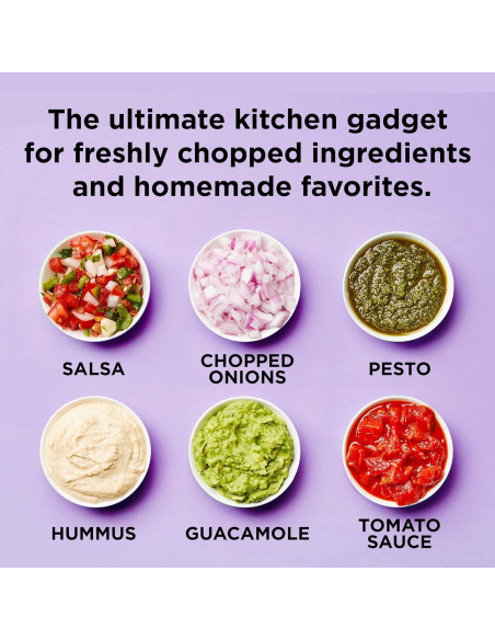 Picador Manual de Alimentos Chef'n VeggiChop 0.9L Blanco