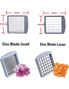 Cuchillas de Repuesto Goldtree para Cortador de Verduras Acero Inoxidable 2