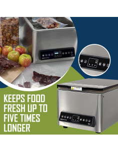 Sellador de Vacío VacMaster VP95 Acero Inoxidable 19.05 kg 2