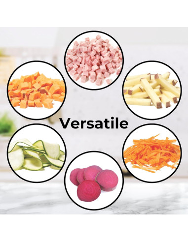 Mandolina Vertical Starfrit Pump'n'Slice - Corte Ajustable 0.5-8mm