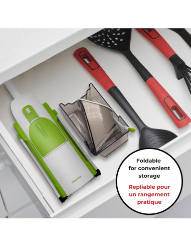 Mandolina Vertical Starfrit Pump'n'Slice - Corte Ajustable 0.5-8mm