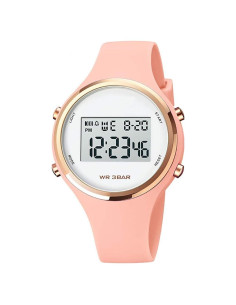 Reloj Deportivo XCZAP Digital Rosa Resistente al Agua 30M