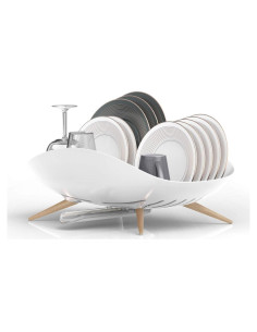 Escurridor de Platos Carrotez con Grifo Giratorio Blanco 31.5x47.4cm