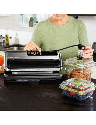 Máquina de Sellado al Vacío FoodSaver FM5460 2 en 1 Automática