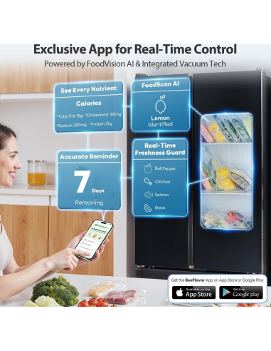 Sellador al Vacío Beelicious Pro 10 en 1 Acero Inoxidable