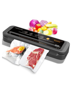 Máquina Selladora al Vacío MegaWise VS6620 - 80kPa, Automática, Incluye Bolsas