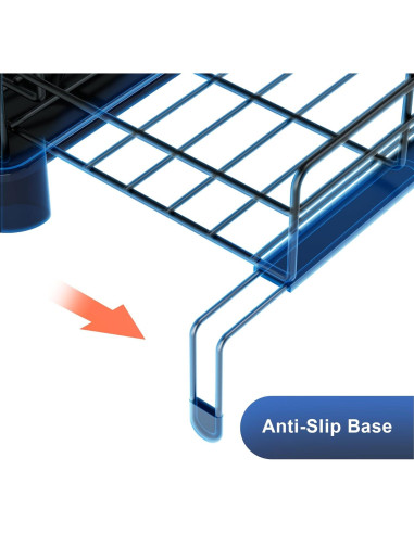 Escurridor de Platos Expandible YEYPOP Acero Inoxidable 2 Niveles
