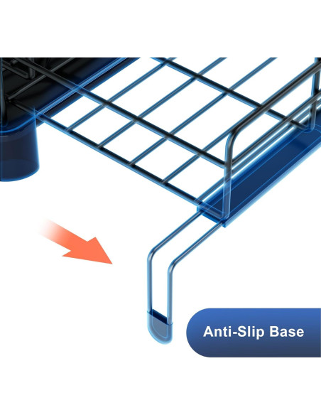 Escurridor de Platos Expandible YEYPOP Acero Inoxidable 2 Niveles