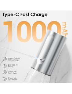 Juego de Molinillos Eléctricos de Sal y Pimienta Marchpower 200ml 2