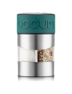 Molino de Sal y Pimienta Bodum TWIN, Acero Inoxidable, 330g