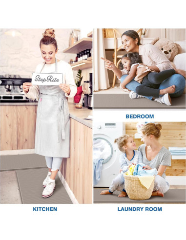 Alfombrillas Antifatiga StepRite 2PCS 43.9x76.2cm Caqui