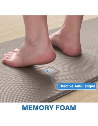 Alfombrillas Antifatiga StepRite 2PCS 43.9x76.2cm Caqui