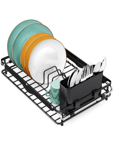 Escurridor de Platos Expandible TOOLF Compacto 53 cm Acero Inoxidable