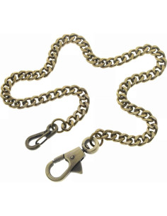 Cadena de Reloj de Bolsillo E-Tech Bronce Claro 43 CM 2