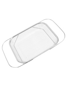 Colador de acero inoxidable Lwuey expandible para fregadero