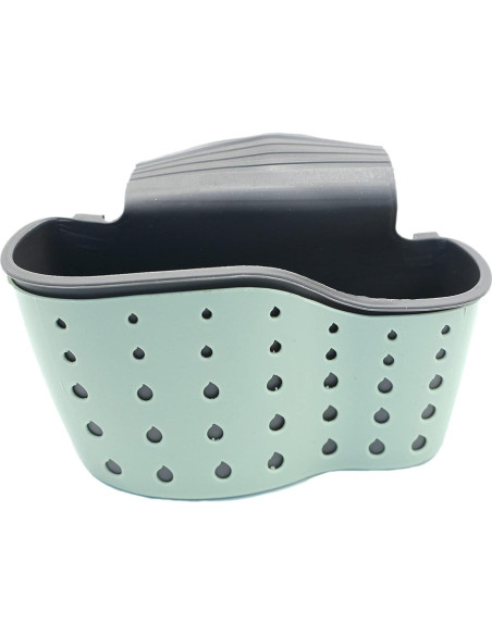 Cesta de Fregadero YYAALOA Estante de Almacenamiento Verde Salvia