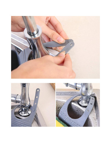 Cesta de Fregadero YYAALOA Estante de Almacenamiento Verde Salvia