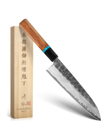 Cuchillo de Chef Japonés KAWAHIRO KH-6601 21cm Forjado VG10