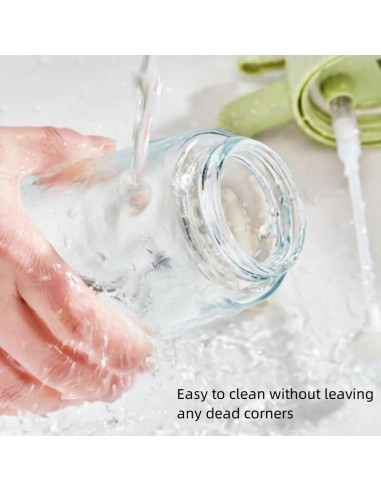 Dispensador de Aceite de Oliva Genérico 470ml 2 en 1 Blanco