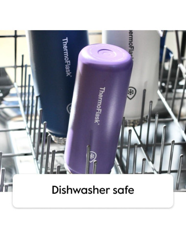 Botellas de Agua ThermoFlask para Niños 473 ml - Rojo/Azul