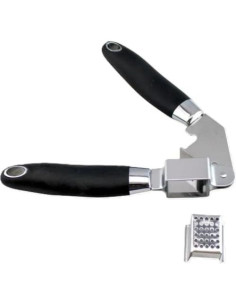 Prensa de Ajo Acero Inoxidable Genérico con Mangos Suaves 2