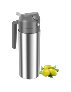 Dispensador de Aceite TMHCRDS 500ml Acero Inoxidable Grado Alimenticio