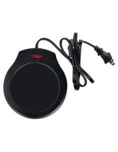 Calentador de Velas ASAWASA 17W Negro para Tarros Grandes