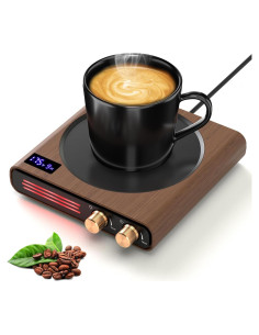 Calentador de Tazas CEROBEAR 50W con 9 Temperaturas y Luz LED