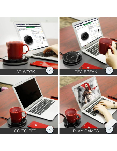 Calentador de café inteligente BESTINNKITS 19W Negro