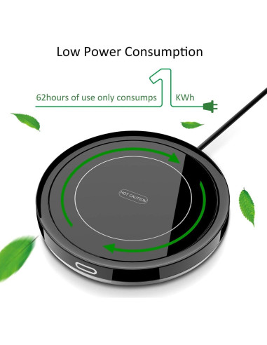 Calentador de café inteligente BESTINNKITS 19W Negro