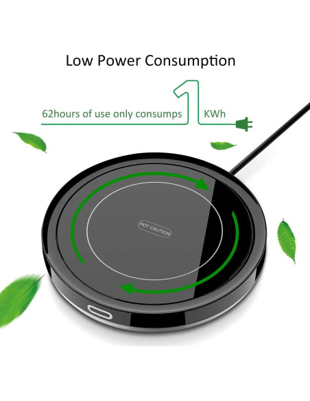 Calentador de café inteligente BESTINNKITS 19W Negro