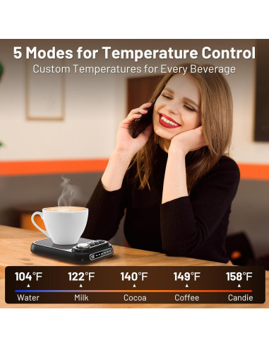 Calentador de Tazas Eléctrico Shenzhen Maimi 5 Temperaturas