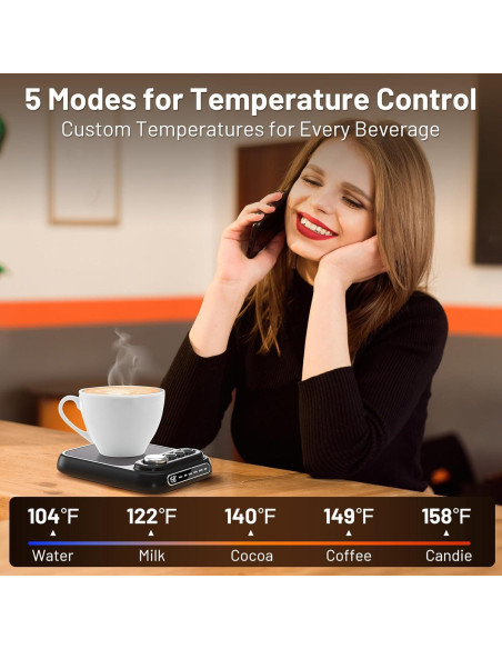 Calentador de Tazas Eléctrico Shenzhen Maimi 5 Temperaturas