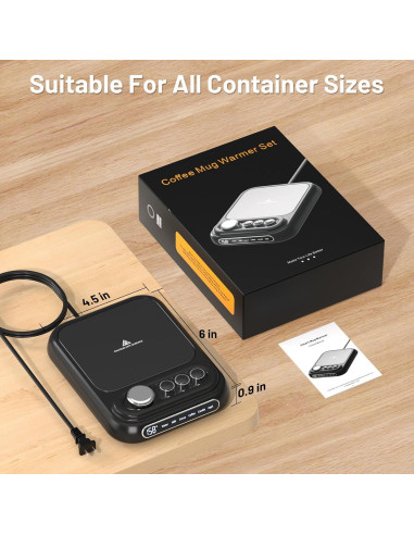 Calentador de Tazas Eléctrico Shenzhen Maimi 5 Temperaturas