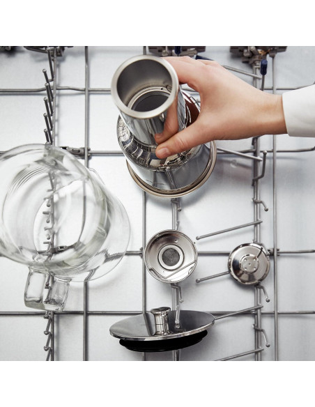 Purificador de Jarra de Agua aarke de Vidrio 1.66L Libre BPA