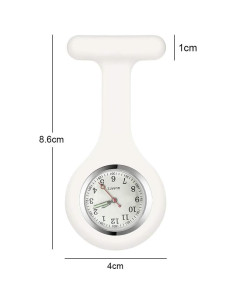 Juego de 3 Relojes de Enfermera Fob Alladaga Silicona 2