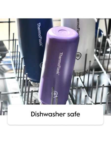 Botellas de Agua Aisladas ThermoFlask 710 ml 2-Pack Acero Inoxidable