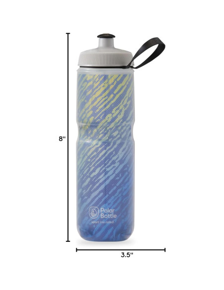 Botella Polar Nimbus 24oz Aislada Azul Luz de Luna