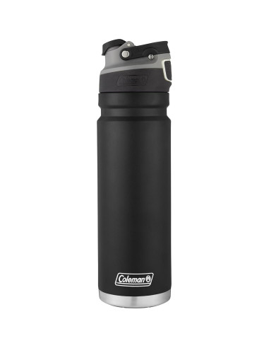 Botella de Agua Acero Inoxidable Coleman 0.71L Negra AUTOSEAL