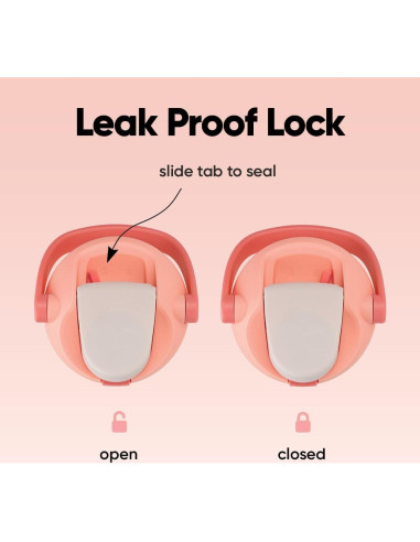 Botella de Agua Aislada Owala FreeSip Sway 887 ml Naranja