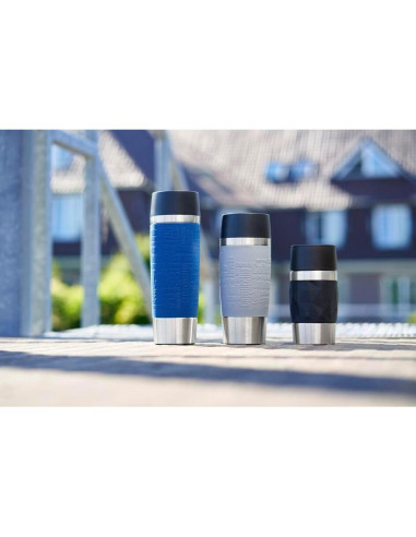 Taza de Viaje Emsa 500ml Azul - Termo Aislado 100% Hermético