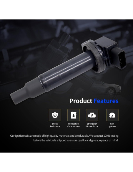 Bobina de Encendido OXCANO UF316 Compatible con Toyota y Scion